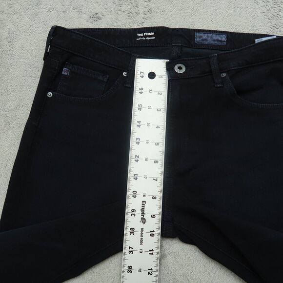 Adriano Goldschmied AG Womens Size 29R Mid-Rise Prima Cigarette Denim 30" Inseam - Picture 8 of 16